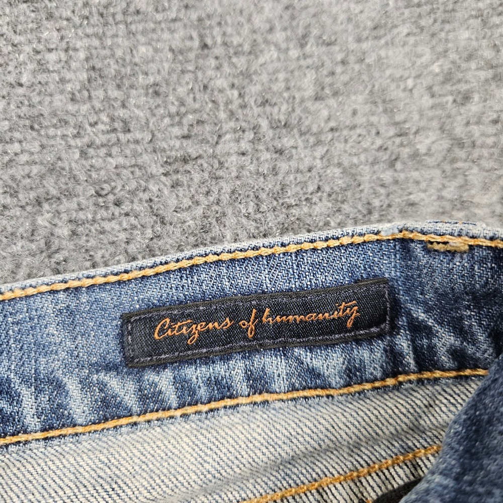Citizens of Humanity Kelly Bootcut Jeans Blue Low Rise Flare Size 26 001-001 - Picture 8 of 13